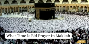 what time is eid prayer in makkah