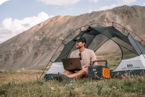 Serenity in the Wild: Unleashing the Power of Quiet with Jackery Solar Generator 2000 Plus for Park Camping